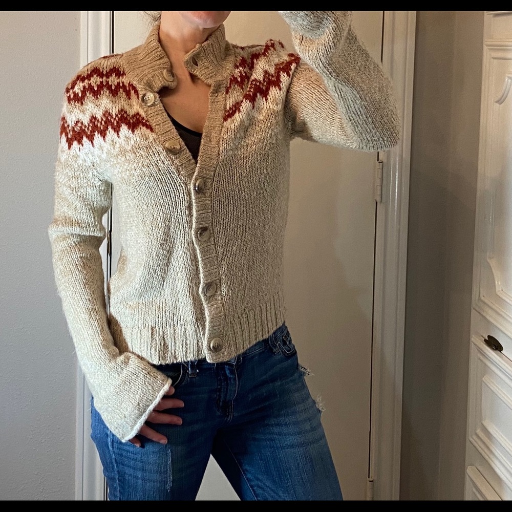 Decree button down sweater
